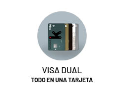 Tarjeta Visa Dual