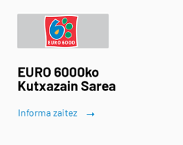 Euro 6000ko Kutxazain Sarea